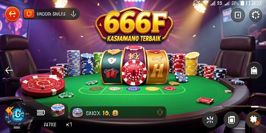 Tampilan gameplay 666F yang memukau dan mendebarkan.
