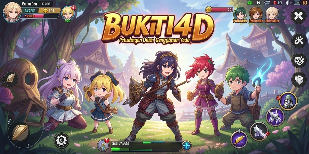 Tangkapan layar menarik dari gameplay BUKTI4D yang penuh aksi.