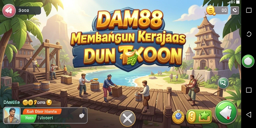 Tangkapan layar permainan Tycoon yang menarik dari DAM88.