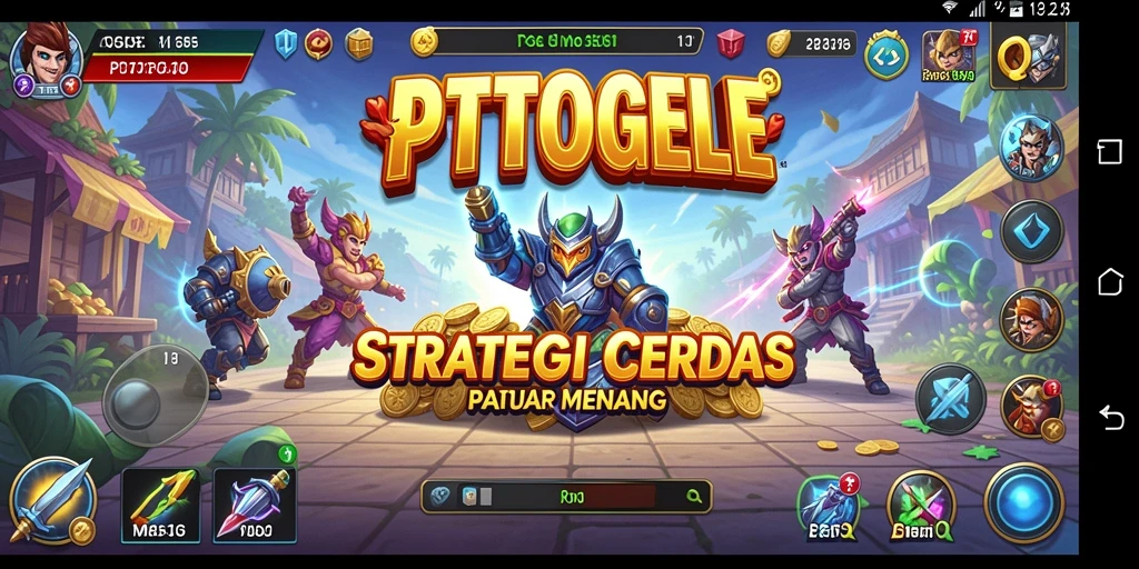 Tampilan gameplay PTTOGEL yang menarik dan strategis.